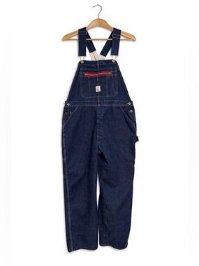 Vintage 90s  Pointer Brand Denim Overalls USA 40x29 Carpenter Workwear USA Made